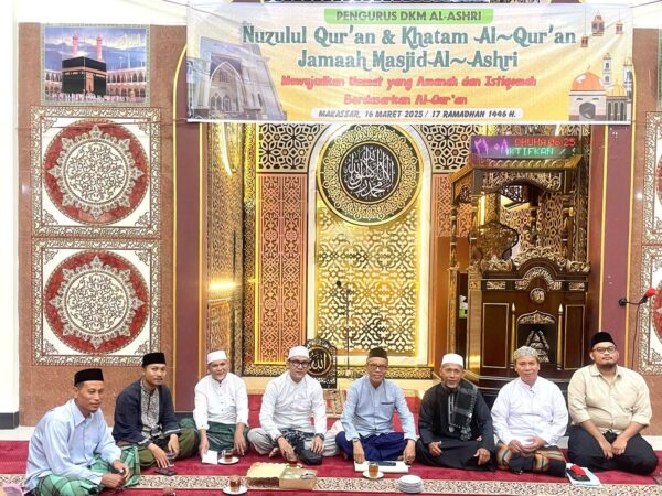 Peringatan Nuzulul Qur’an dan Khatam Al-Qur’an Jamaah Meriahkan Masjid Al-Ashri